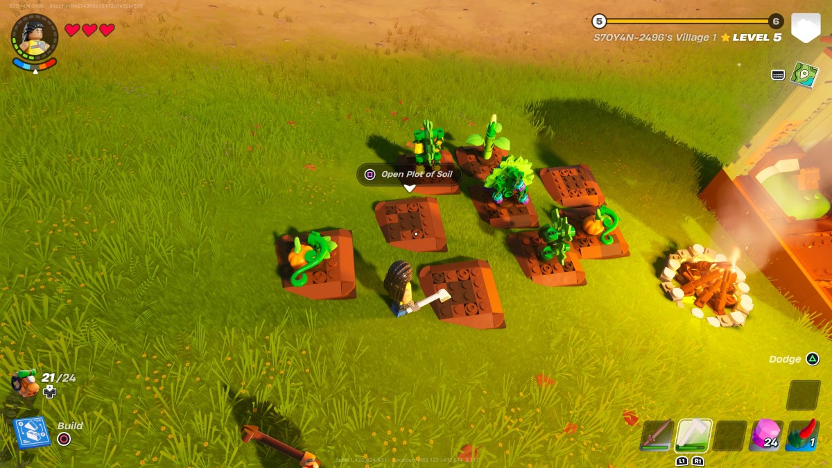 Lego Fortnite Plots of Soil